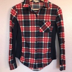 Paper + Tee | Plaid button down - Small